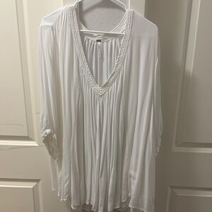 Elegant White Women's Top